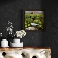 Alternative view of Kría veggmynd á striga