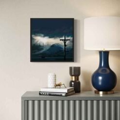 Alternative view of 49 Minningar veggmynd á striga